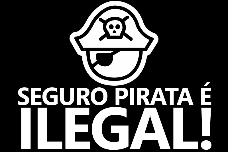 Pirataria é ilegal